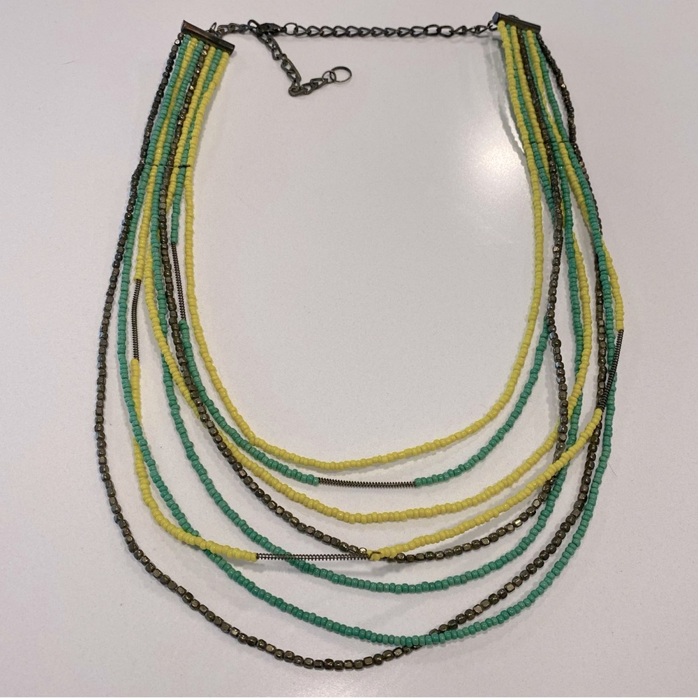 Beaded Statement Necklace